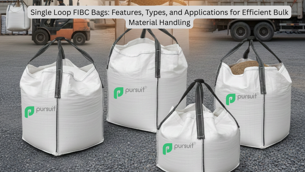 Single Loop FIBC Bags: Features, Types, and Applications for Efficient Bulk Material Handling