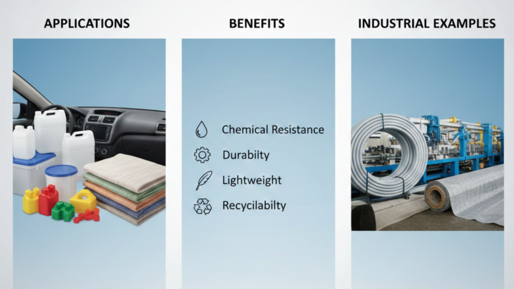 Polypropylene Uses: Applications, Benefits, and Industrial Examples
