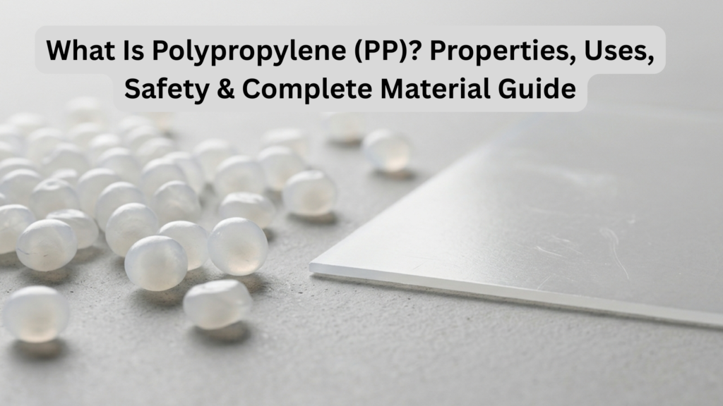 What Is Polypropylene (PP)? Properties, Uses, Safety & Complete Material Guide
