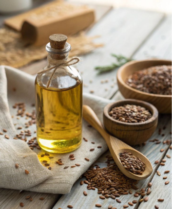 Oil seeds in a bowl