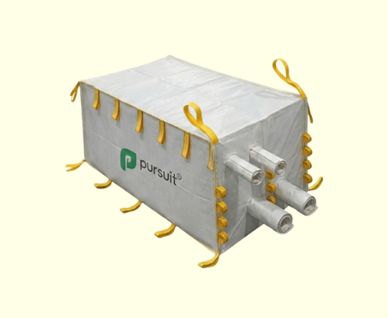FIBC Container with Discharge Spouts